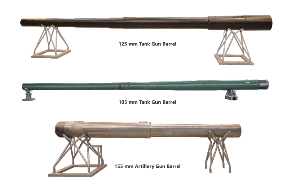 Overview of Tank & Artillery Gun Barrels